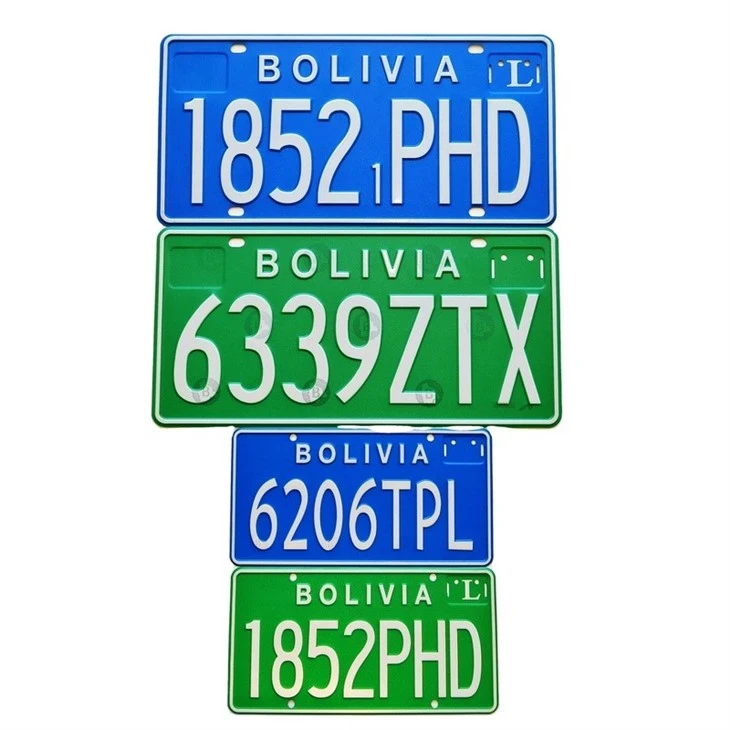 Waterproof Aluminum US License Plate suppliers