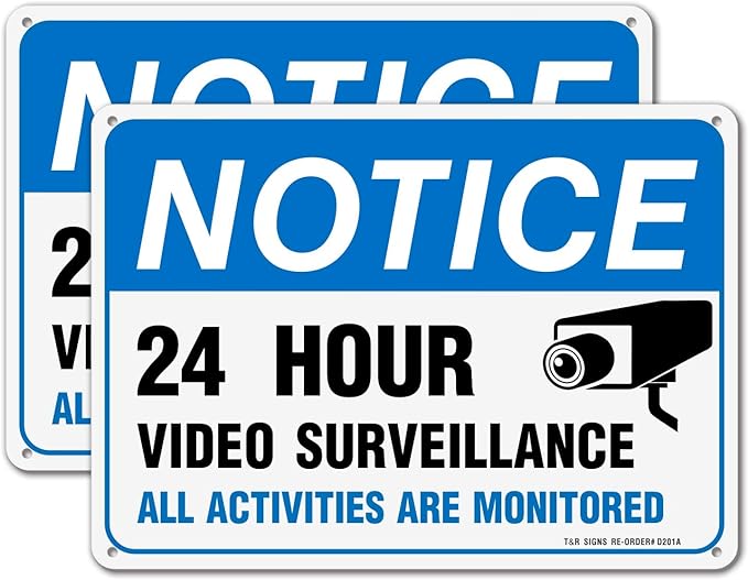 Panneau de vidéosurveillance